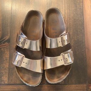 Rose Gold Birkenstock
